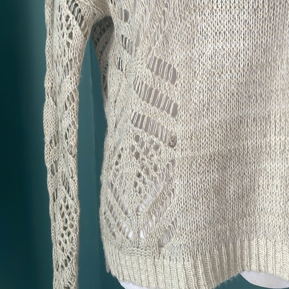 Staring at stars Cream Sweater from anthropology - Picture 4 of 8